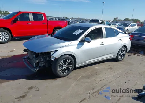 2021 Nissan Sentra Sv Xtronic Cvt z USA, uszkodzony, nr VIN 3N1AB8CV5MY254242